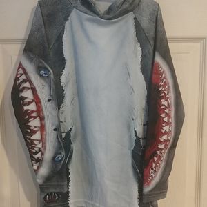 Mouthman shark hoodie